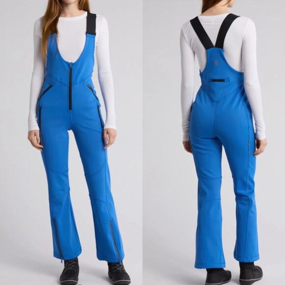 NEW NWT Free People MOVEMENT Powder Vixen Soft Shell Snow Bib - Picture 2 of 10